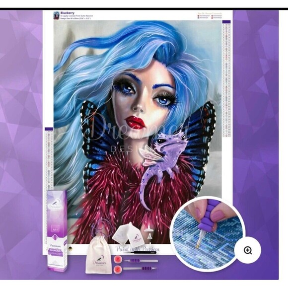 NIB / Sealed Dreamer Designs “Blueberry” by Kurtis Rykovich - Archived / Rare - Picture 3 of 5